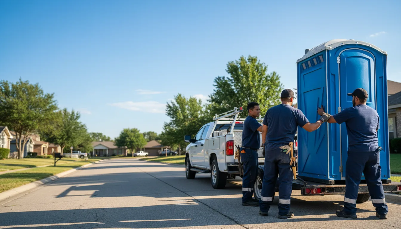 Portable Toilet Rental in Mapleton, IL near me